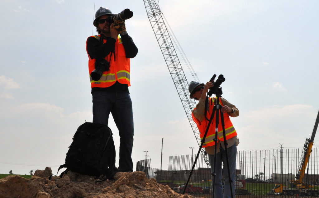 Construction Project Manager doubling as Photographers